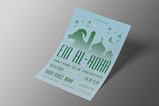Sky Blue Green Eid Al Adha Flyer, a Flyer Template by Neermana (Thumbnail 2 of 4)