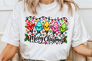 Merry Christmas Sublimation PNG, a Seasonal Illustration by Canvas Craft (Thumbnail 3 of 6)