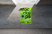 Modern Outdoor Poster Mockup, a Product Mockup by SimpangGraphics (Thumbnail 4 of 4)