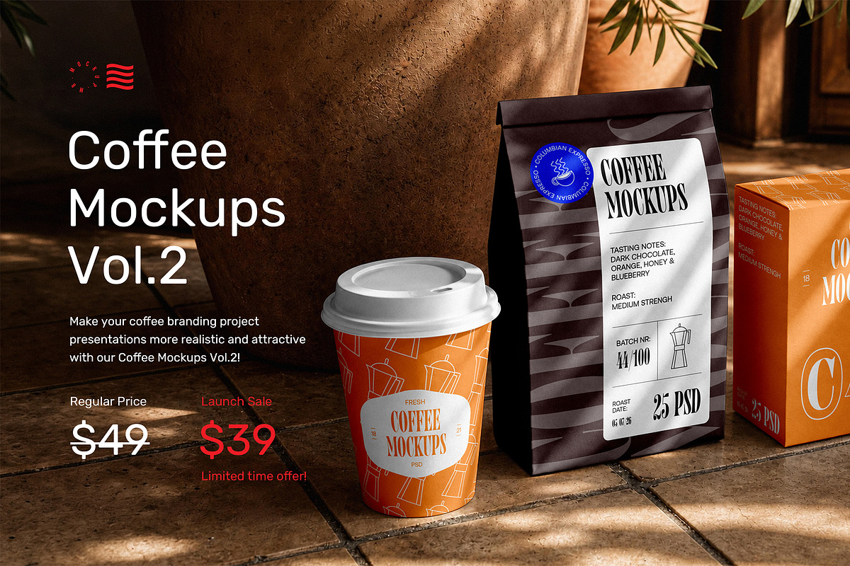 Coffee Mockups vol.2 - Packaging, a Packaging Mockup by Mr.Mockup™ (Photo 2 of 16)