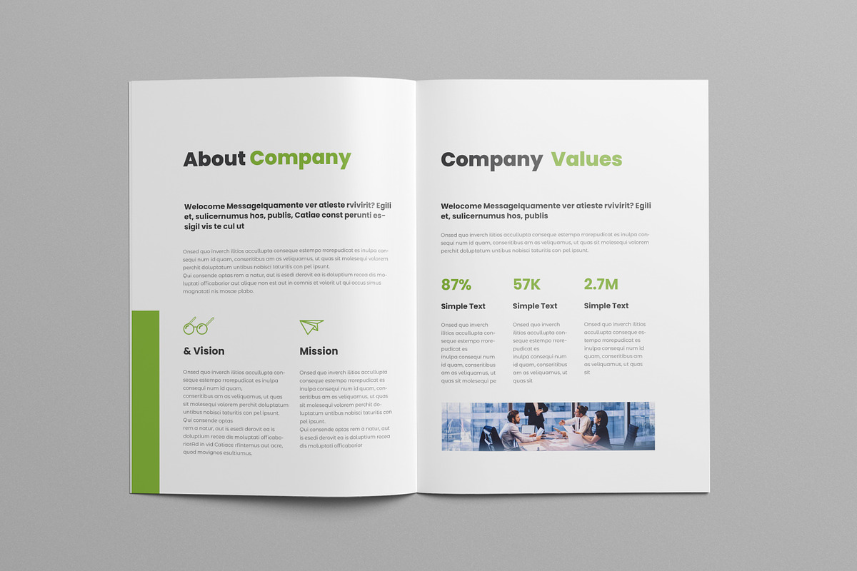 Company Profile, a Brochure Template by Pixelpick (Photo 3 of 9)