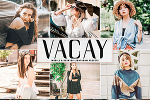 Vacay Lightroom Presets Pack