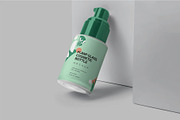 Glass Airless Pump Bottle Mockups, a Product Mockup by megostudi0 (Thumbnail 3 of 7)