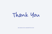 Becomes Notes Handwritten Font, a Handwritten Font by alphArtype (Thumbnail 11 of 11)