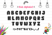 Hello Birthday - Display Font, a Font by KiddoGlyphs Studio (Thumbnail 4 of 5)