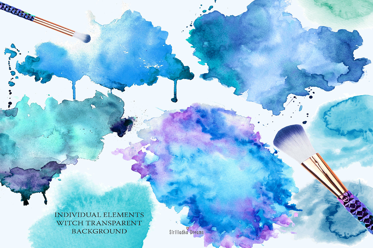 Blue spots, a Texture Illustration by Siriliadka Dreams (Photo 2 of 5)