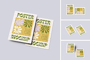 Poster Mockup, an Advertising Mockup by Hubzway (Thumbnail 1 of 5)