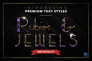 Rubies & Jewels #3 - 20 Text Styles, a Layer Style Add-On by Jonas Stensgaard (Thumbnail 18 of 23)