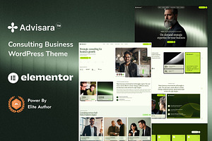 Advisara Consulting WordPress Theme, a WordPress Template by NaimaAnjum