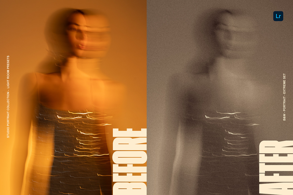 OldSchool Studio Portrait LR Presets, a Preset Add-On by Lumière Noire Studio (Photo 6 of 6)