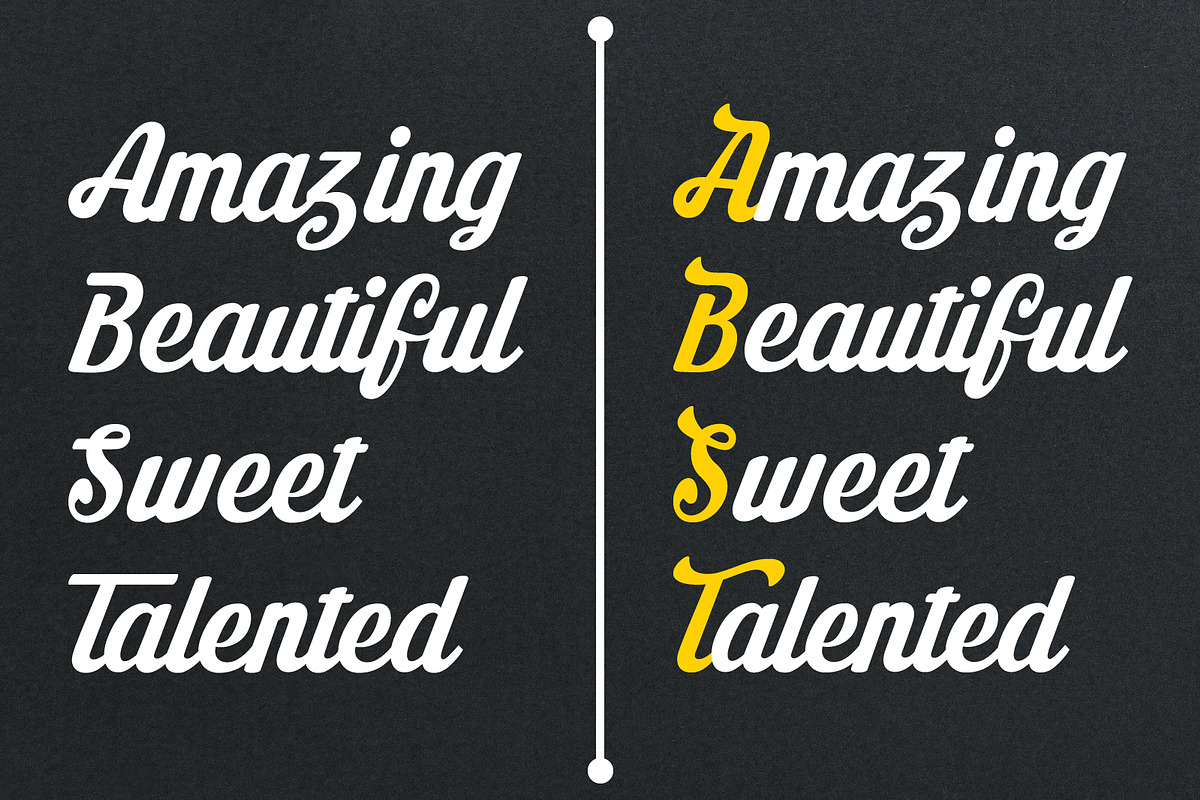 Tahta | Modern Sricp Font, a Script Font by JprintStudio (Photo 2 of 7)