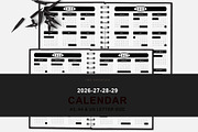 2026 Monday Start Ultimate Planner, a Stationery Template by MNT-Creator (Thumbnail 4 of 10)