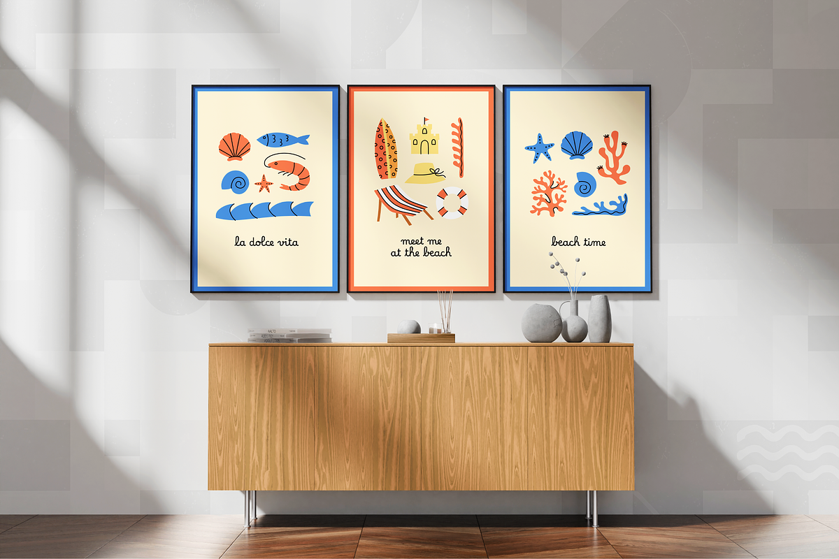 Summer Time Vector Illustration Kit, an Object Graphic by semenova.sense (Photo 7 of 13)