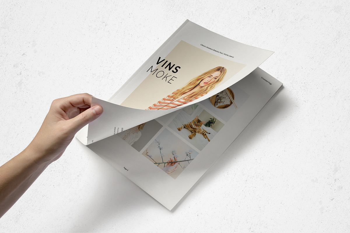 Vinsmoke Magazine (2017 Edition), a Magazine Template by Bokuto (Photo 2 of 9)