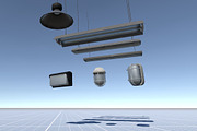Lamps Set #1, an Object 3D Model by 3DCaster (Thumbnail 10 of 10)