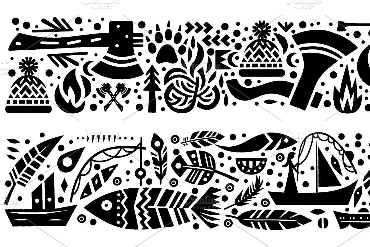 Vintage Livestock Folk Art, a Decorative Illustration by devastd (Photo 12 of 28)
