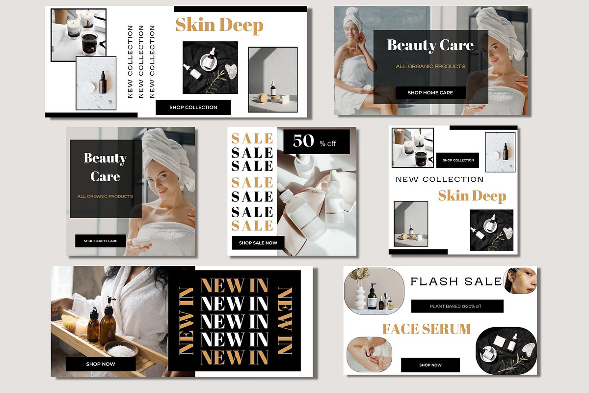 Website Banner Template Canva 2, a Websites & App Template by Deepa Template Studio (Photo 2 of 10)