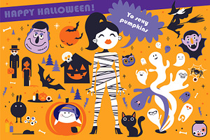 Halloween illustrations