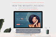 Canva Website Template Beauty, a Landing Page Template by vectorocean (Thumbnail 7 of 11)