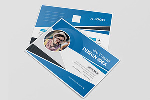 Post Card Template Design