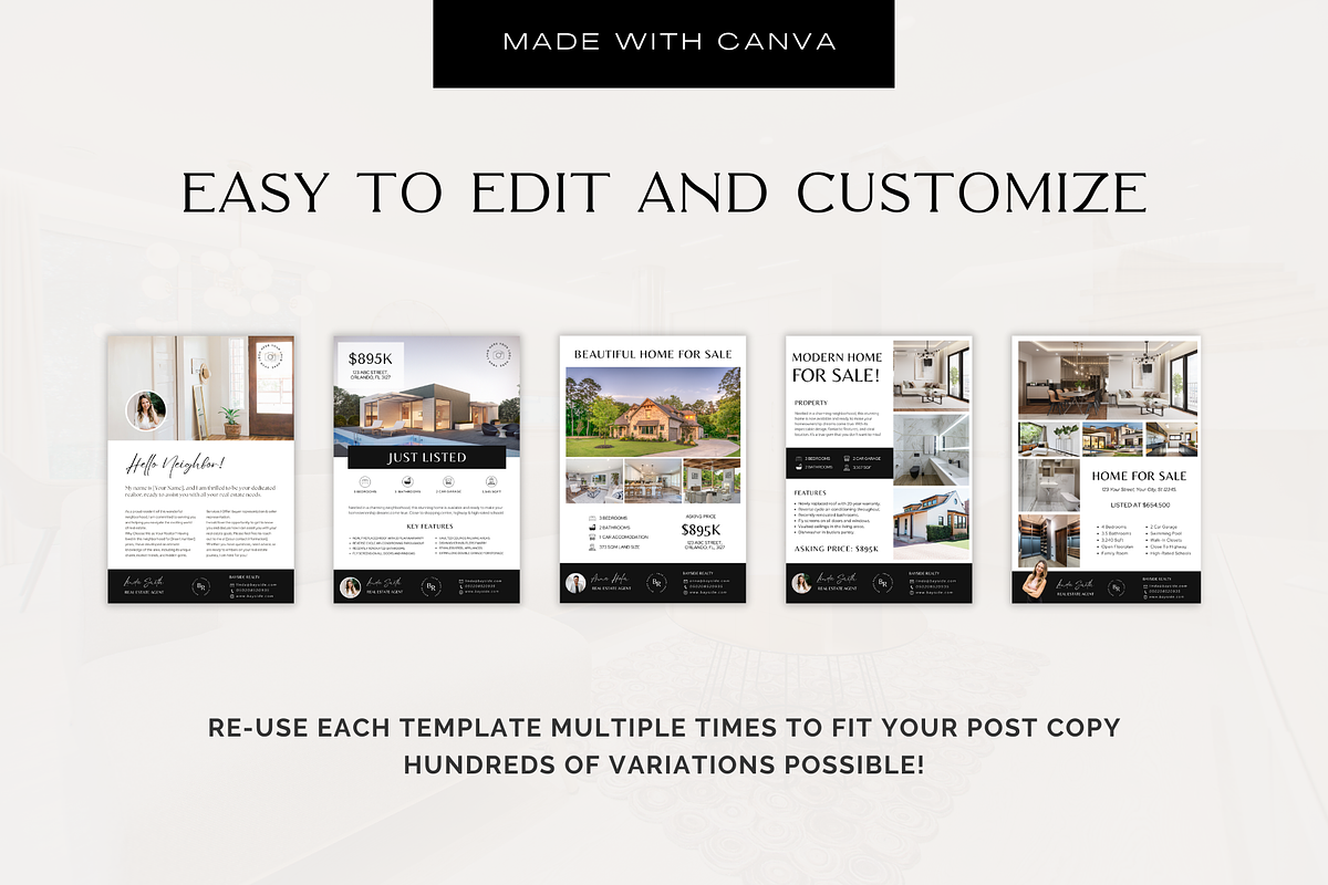 Real Estate Flyers | Sell Sheets, a Flyer Template by Gebers Marketing & Design (Photo 2 of 5)