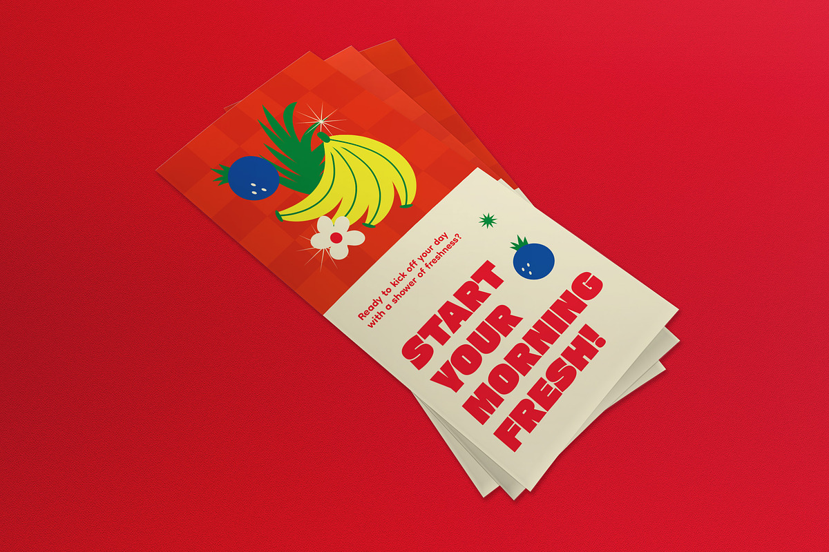 Fresh Juice Trifold Brochure, a Brochure Template by graphicook (Photo 1 of 3)