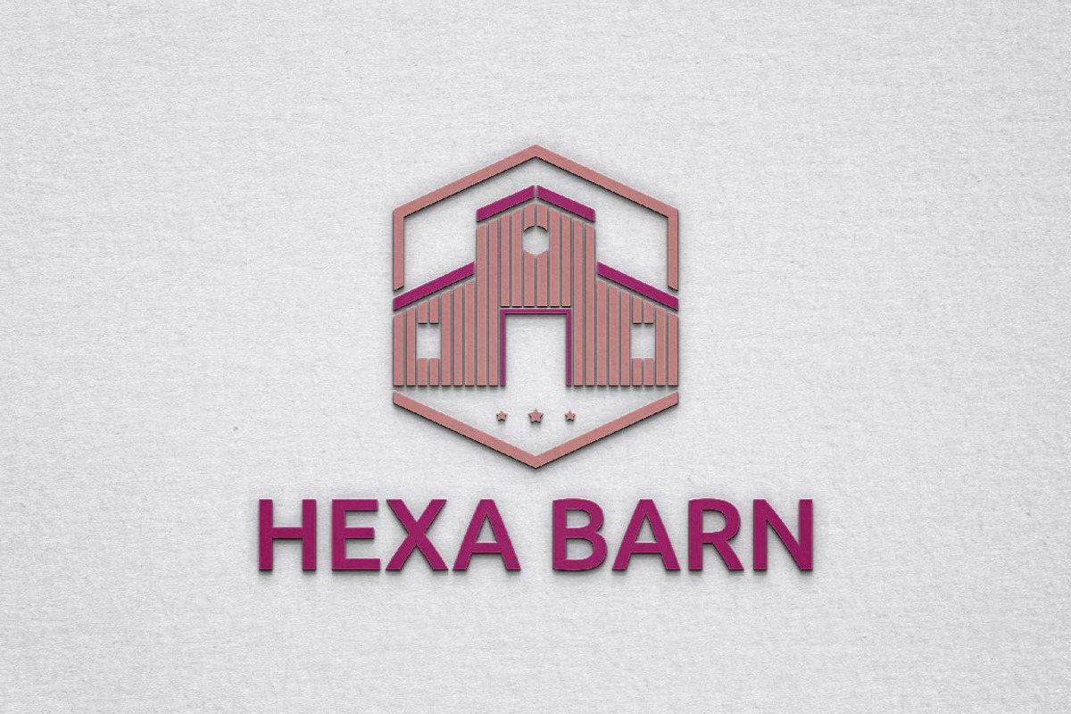 Hexagon Barn Farm Building Logo, a Branding & Logo Template by jongcreative (Photo 1 of 4)
