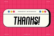 Cerosud - Groovy Font, a Sans Serif Font by QR Design Studio (Thumbnail 7 of 7)
