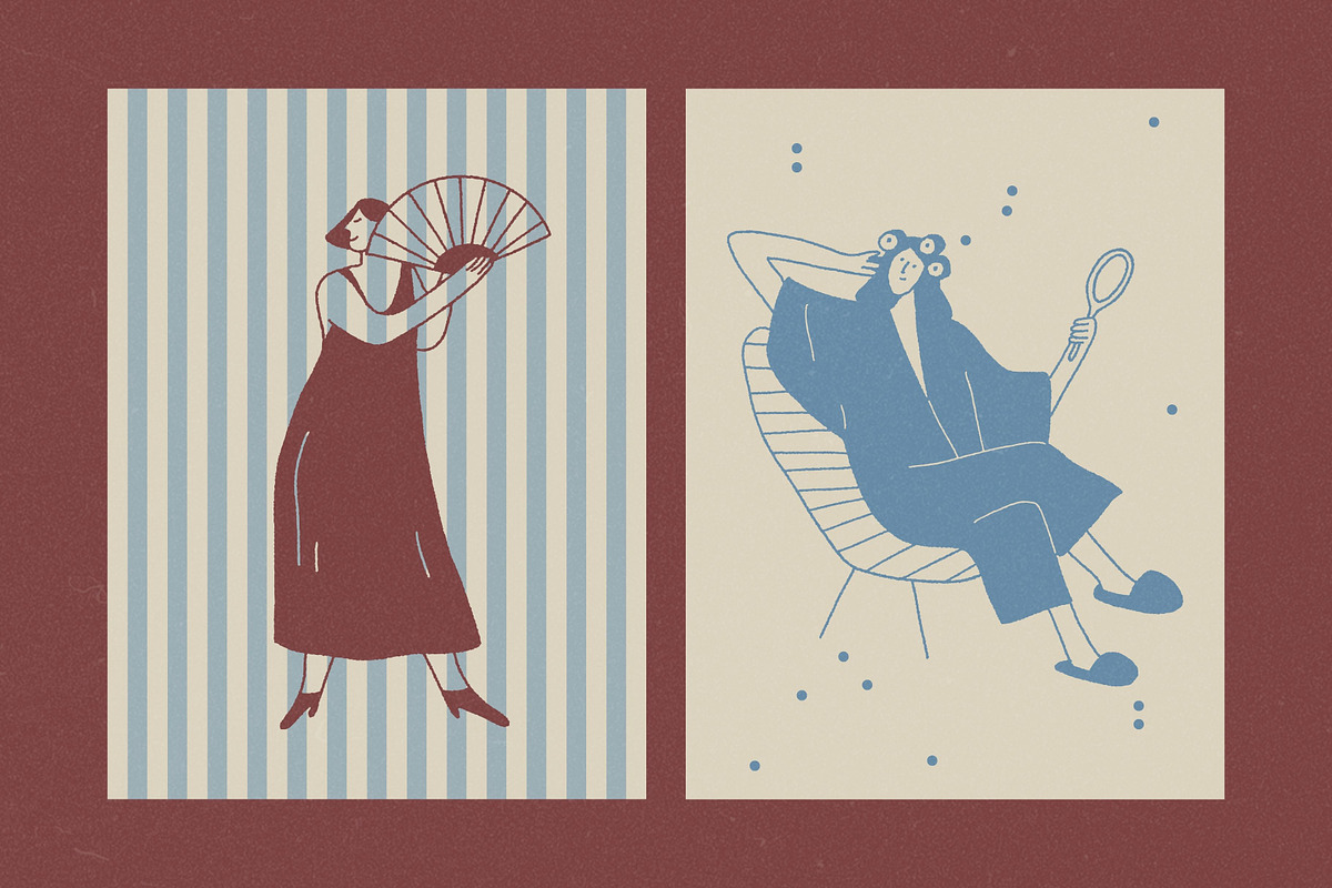 Hello, People! Hand-Drawn Characters, a Person Illustration by Veyla (Photo 9 of 11)