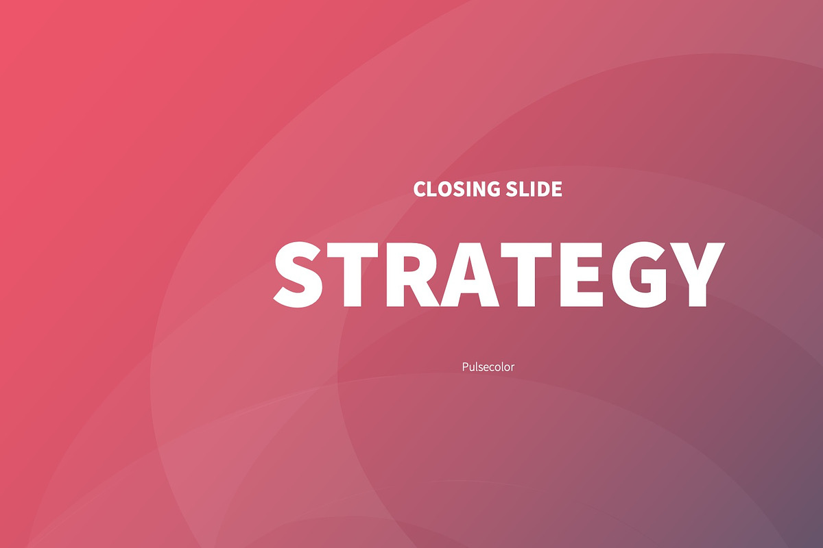 Strategy PowerPoint, a Presentation Template by Pulsecolor