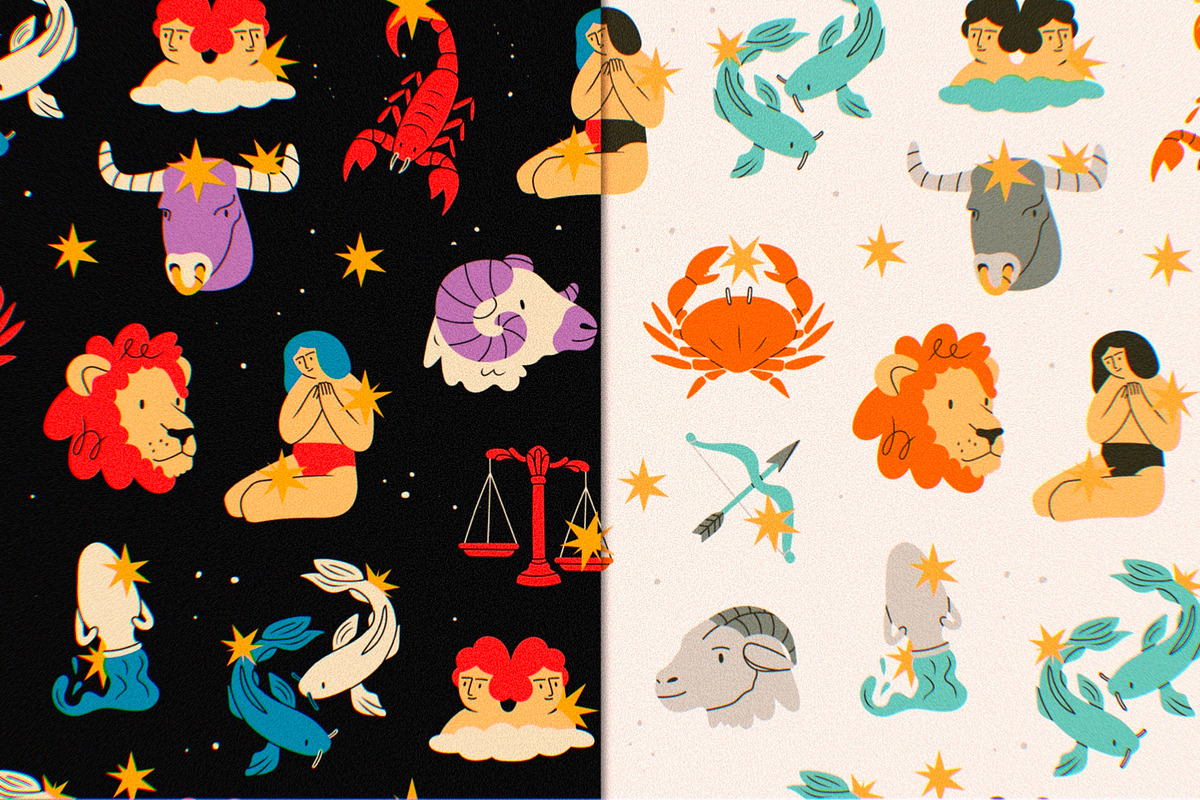Zodiac signs, an Object Illustration by Twisted Tail (Photo 5 of 7)
