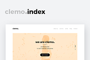 Clemo - Multipurpose PSD Template, a Websites & App Template by uispot (Thumbnail 2 of 10)