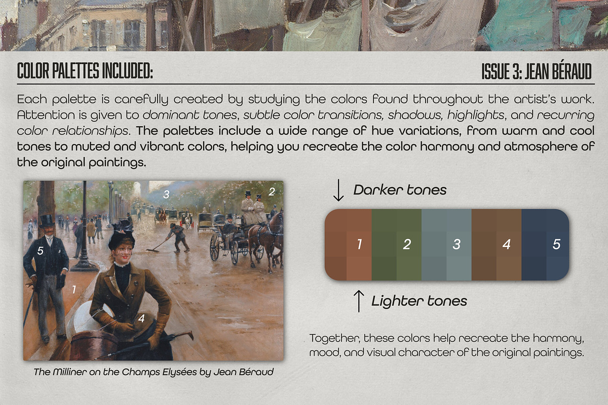 Jean Beraud Procreate Kit, a Brush Add-On by Digi Life (Photo 6 of 8)