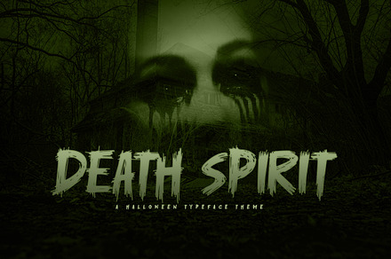 Death Spirit, a Handwritten Font by khurasan