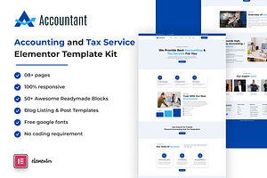 Accountant Elementor Kit