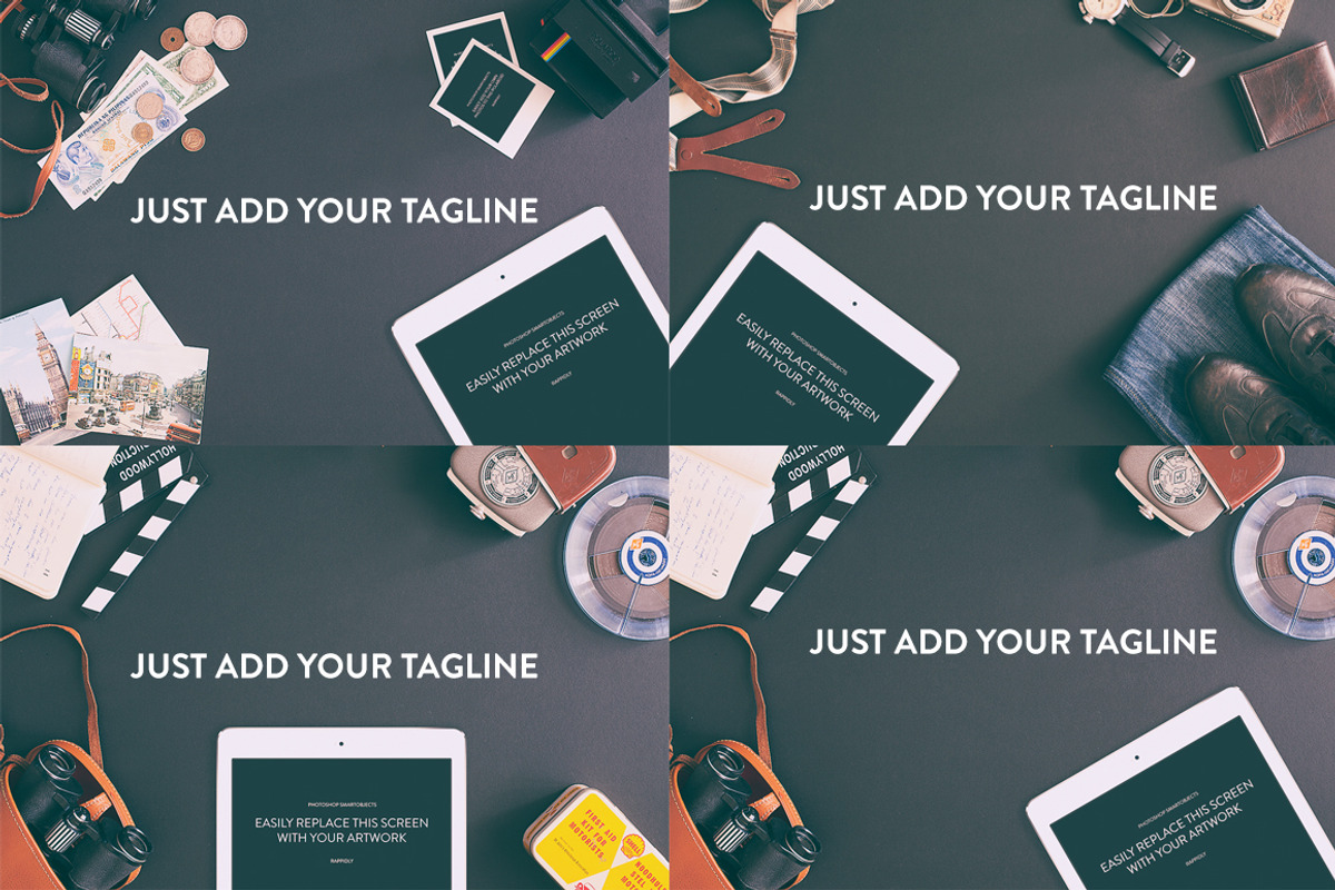 10 Travel Hero images: Dark series, an iPhone Mockup by RAPPIDLY (Photo 4 of 4)