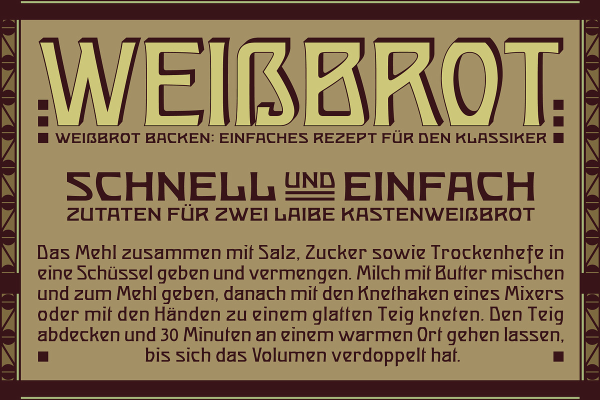 Mendelson typeface preview 8