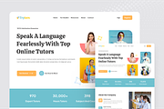 Trytors - Online Course Landing Page, an UI Kit Template by SquidPixey (Thumbnail 2 of 5)