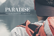 Paradise Magazine Template, a Magazine Template by N A N D U Z D E S I G N (Thumbnail 1 of 15)