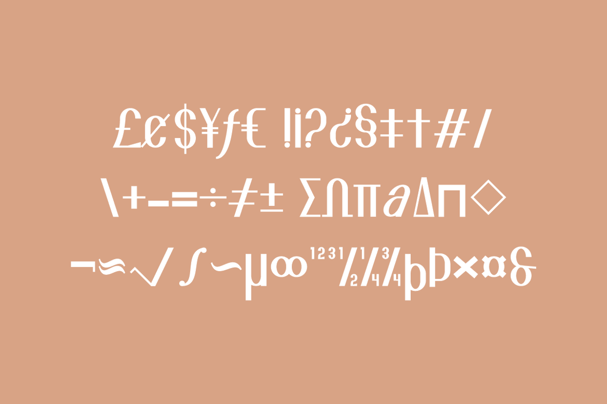 Rasoyade - Sans Serif Typeface Font, a Sans Serif Font by QR Design Studio (Photo 11 of 13)