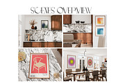 Frame mockup bundle in kitchen scene, a Product Mockup by N digital designs (Thumbnail 5 of 5)