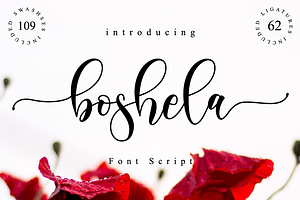 Boshela - Wedding Font