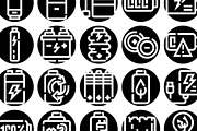 Battery power energy glyph vector, an Object Graphic by pikepicture (Thumbnail 3 of 3)