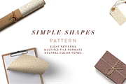 Simple Shapes Pattern, a Pattern Graphic by annakatecreates (Thumbnail 1 of 5)