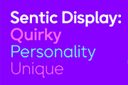Sentic, a Sans Serif Font by HeadFirst (Thumbnail 2 of 10)