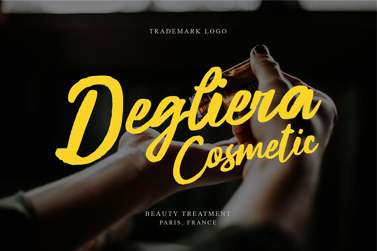 Vintage Light Natural Handwriting, a Font by Ronny Studio (Photo 7 of 9)