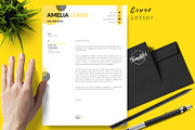Creative Resume / CV Bundle - Amelia, a Resume Template by Templates Design Co. (Thumbnail 5 of 17)