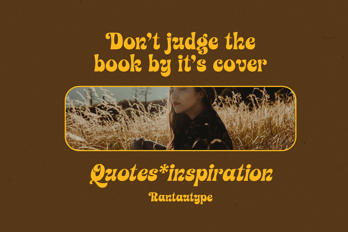 Molger Retro Display Font, a Serif Font by RantautypeStudio (Photo 12 of 17)