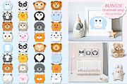 Seamless animal patterns +BONUS, a Pattern Graphic by My Sweet Dreams (Thumbnail 3 of 8)