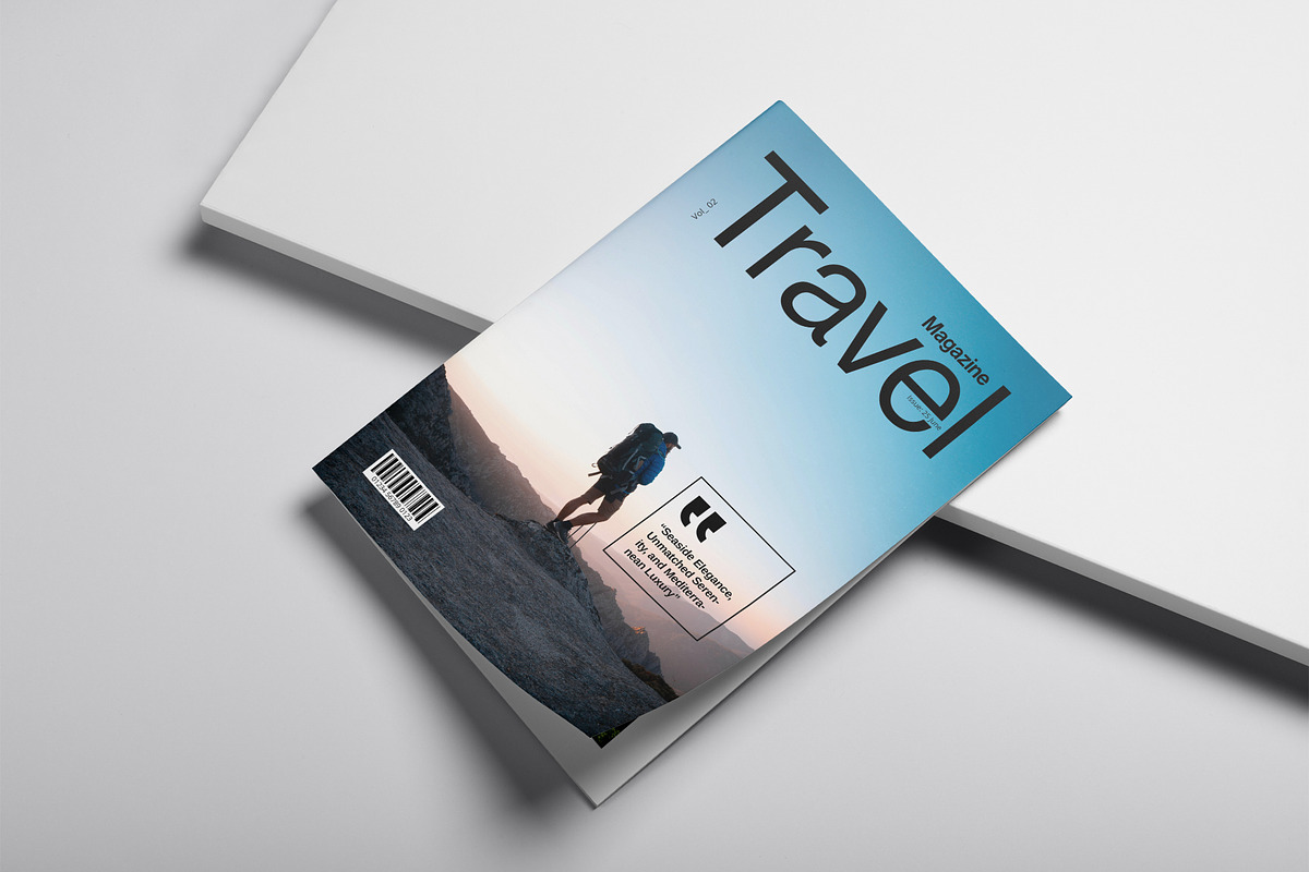 Travel Magazine Template preview 2